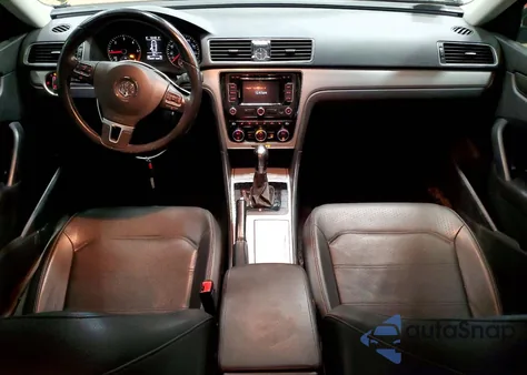 2012 Volkswagen Passat Se z USA, uszkodzony, nr VIN 1VWBN7A31CC062308